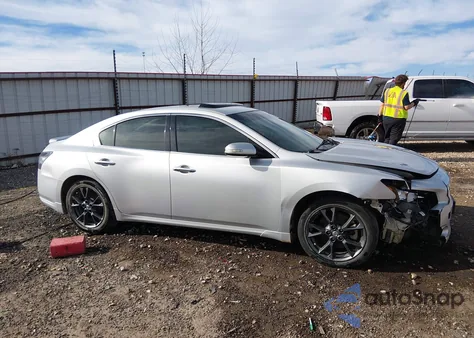 2012 Nissan Maxima 3.5 S z USA, uszkodzony, nr VIN 1N4AA5AP9CC858277